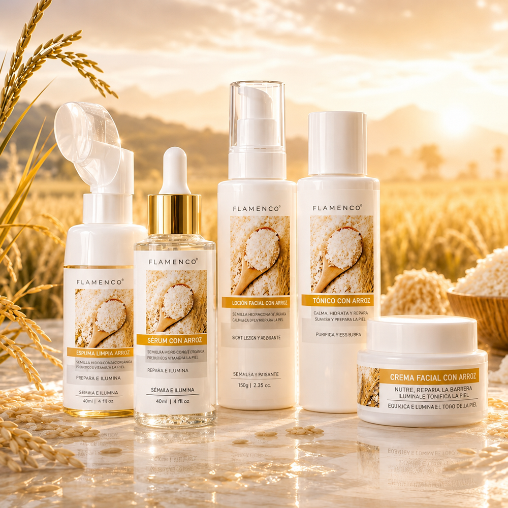 Flamenco Rice Skincare Ritual
