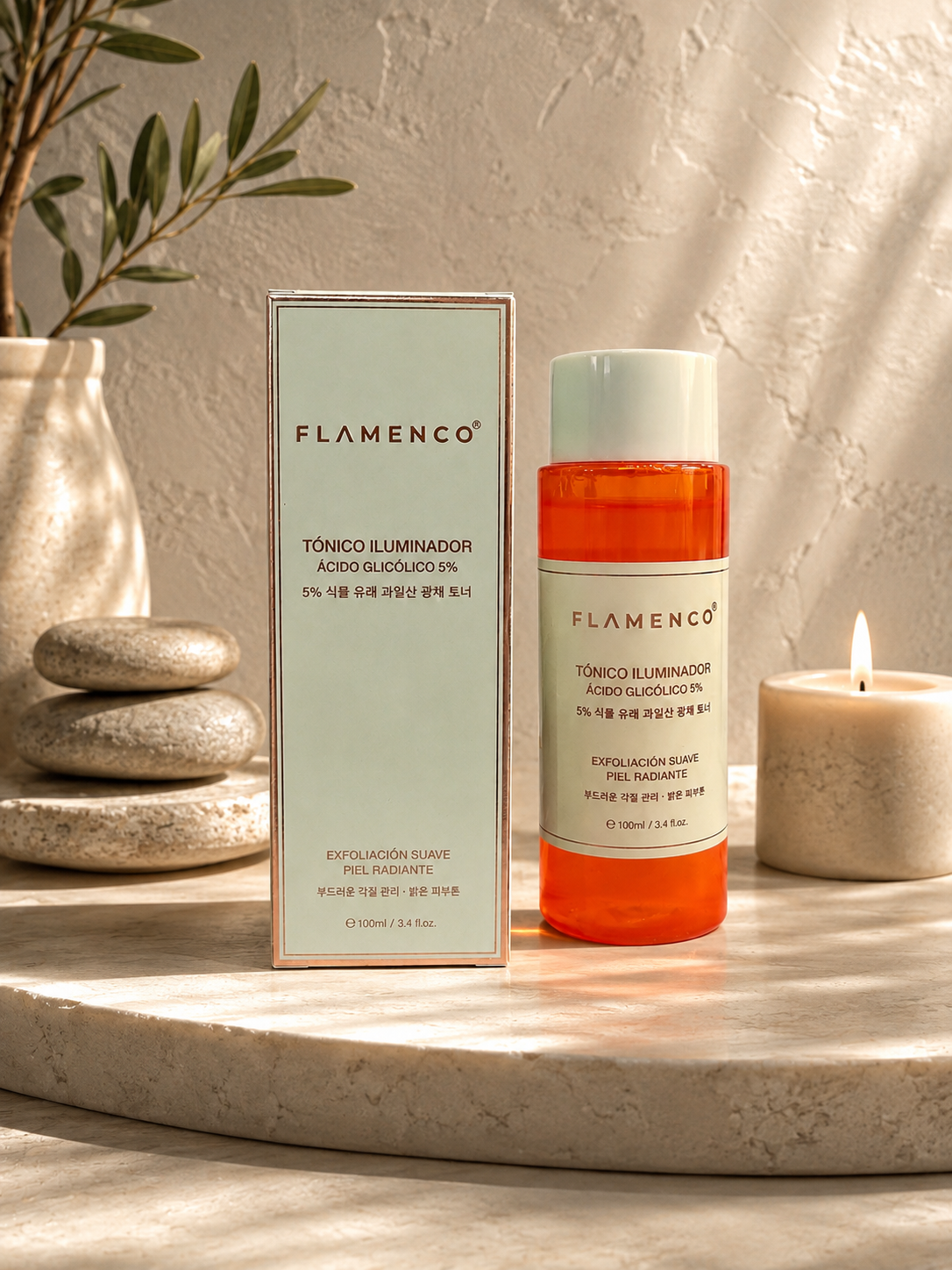 Tonico con acido glicólico 5% glycolic